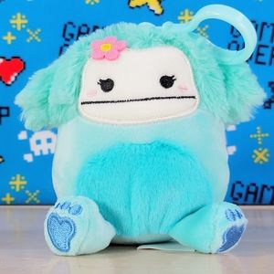 Squishmallow Joelle the Sasquatch Bigfoot 3" Clip UltraSoft Toy Plush NWT